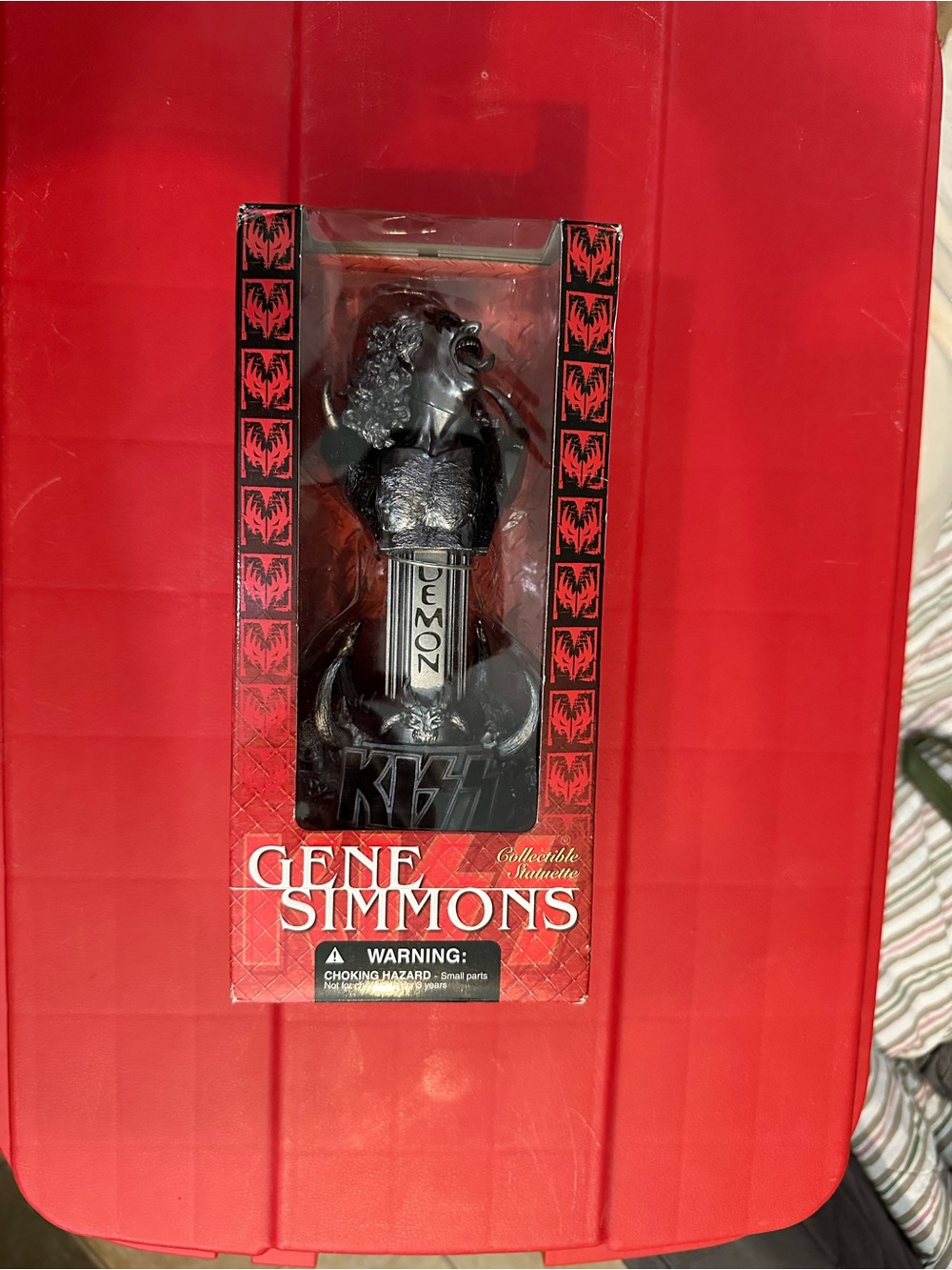 Kiss Gene Simmons Collectible Statue - Black